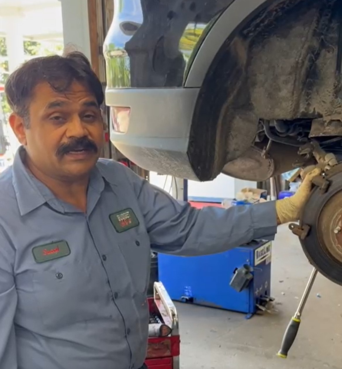 Mechanic at Webster ST Garage