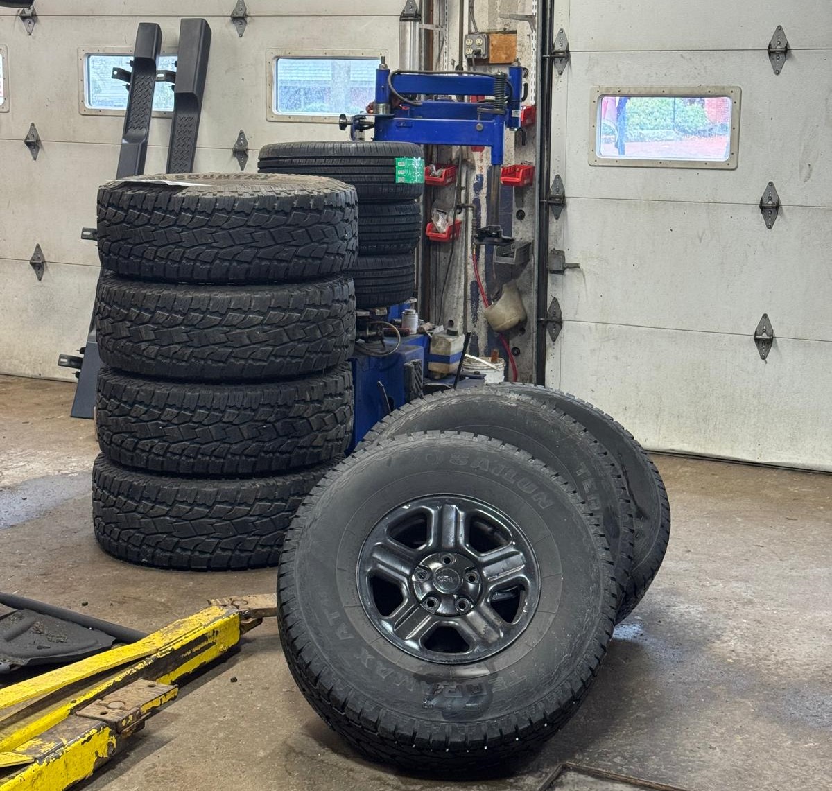 Wheel alignment service